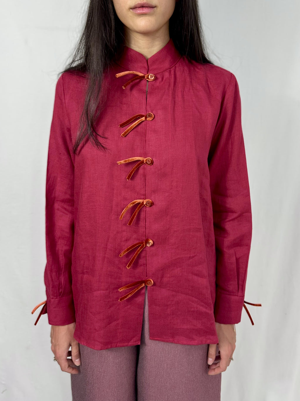 Giacca Orientale in Lino