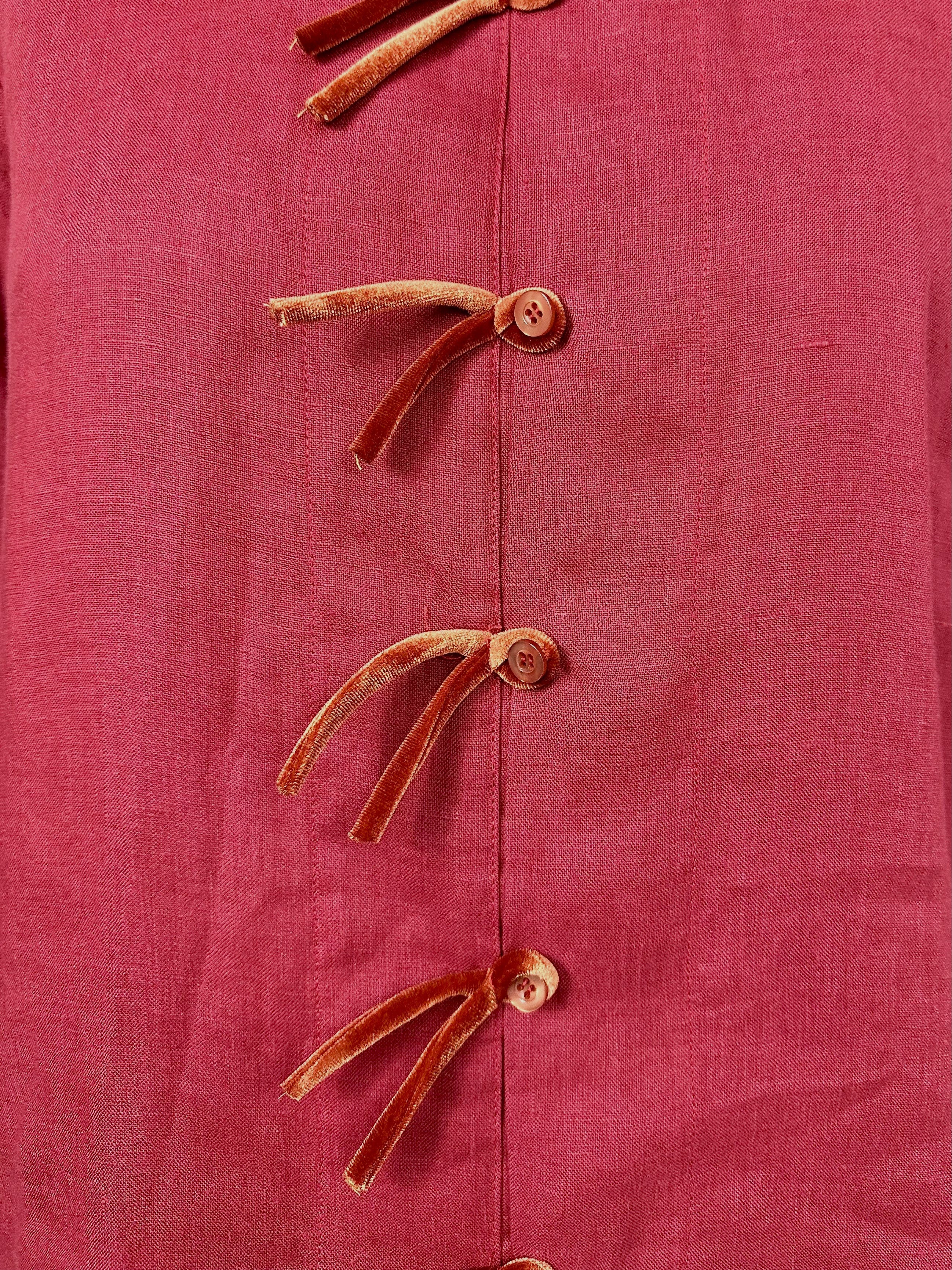 Giacca Orientale in Lino