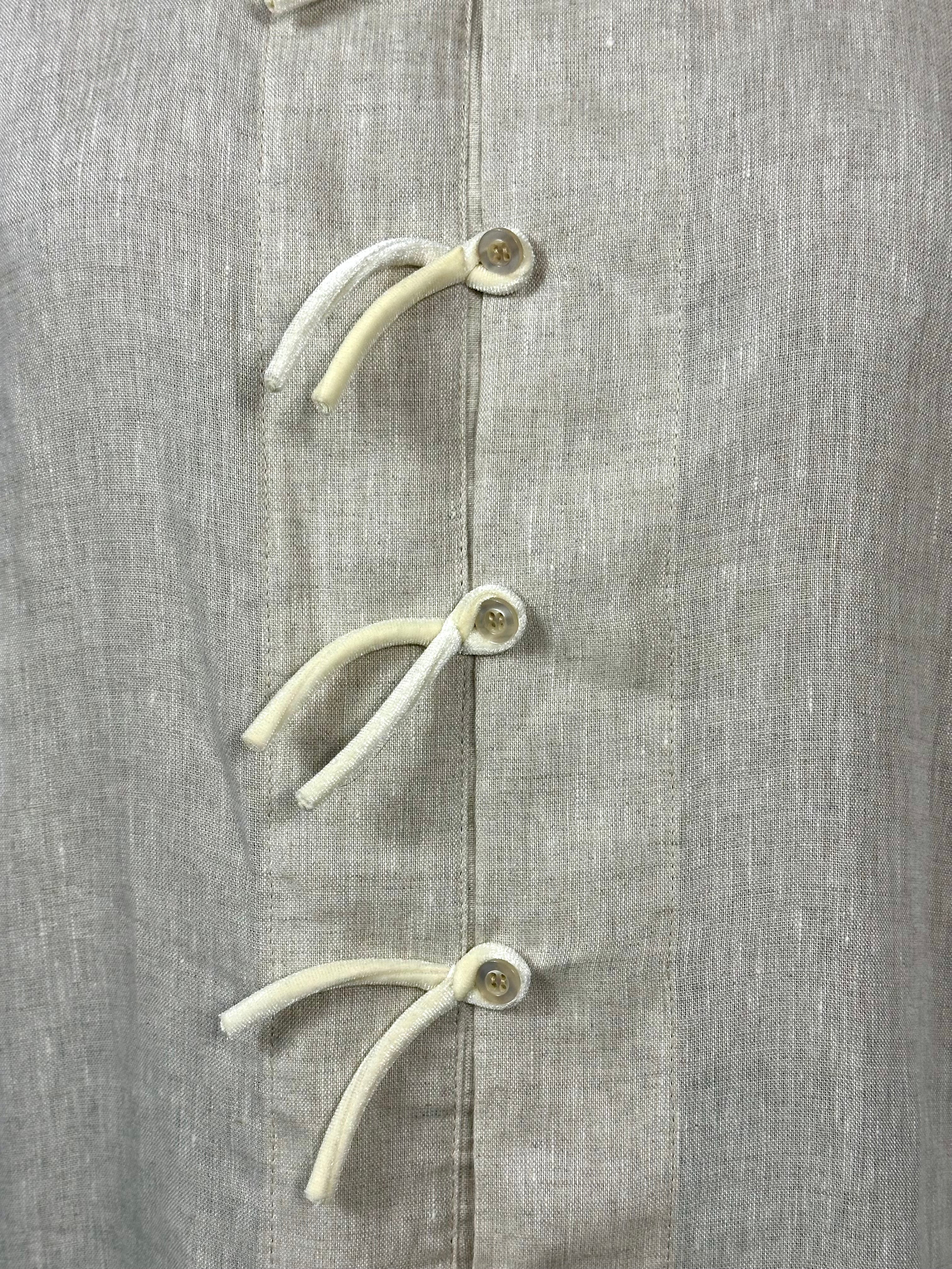 Giacca Orientale in Lino