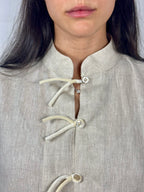 Giacca Orientale in Lino