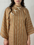 Abito Orientale in Lino e Cotone