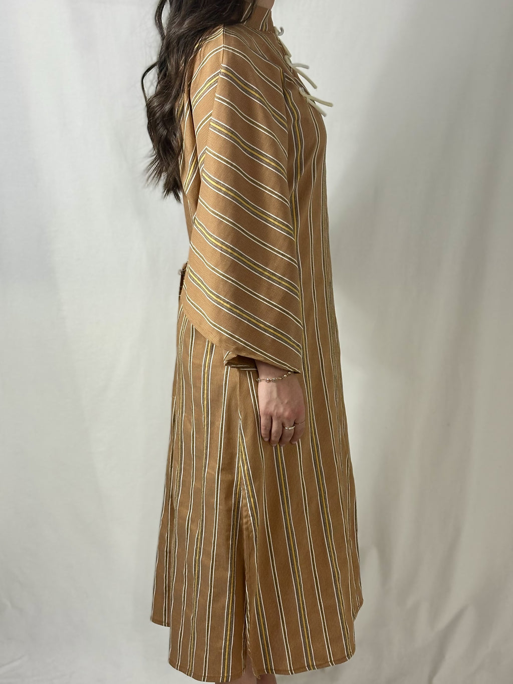 Abito Orientale in Lino e Cotone