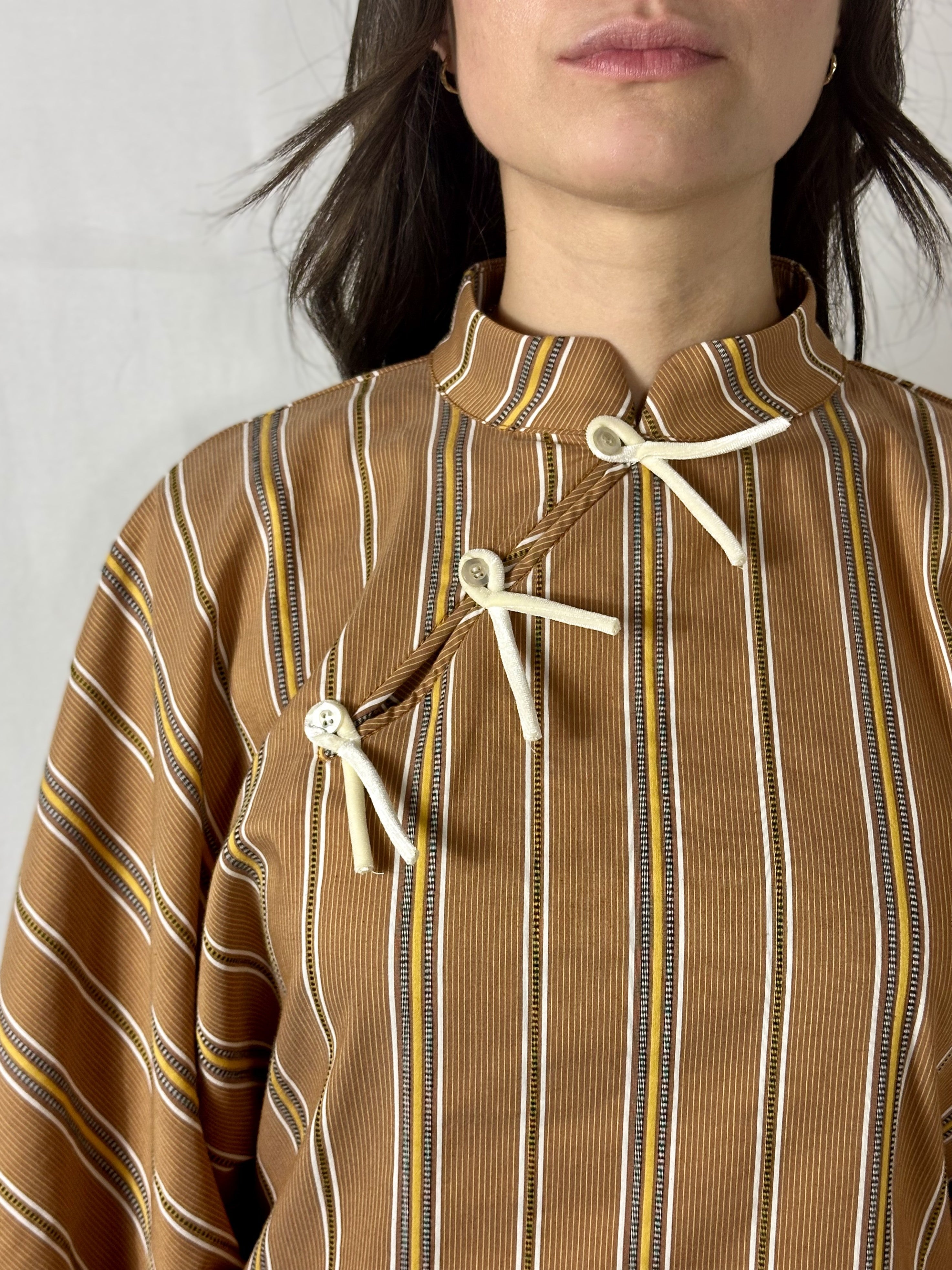 Abito Orientale in Lino e Cotone