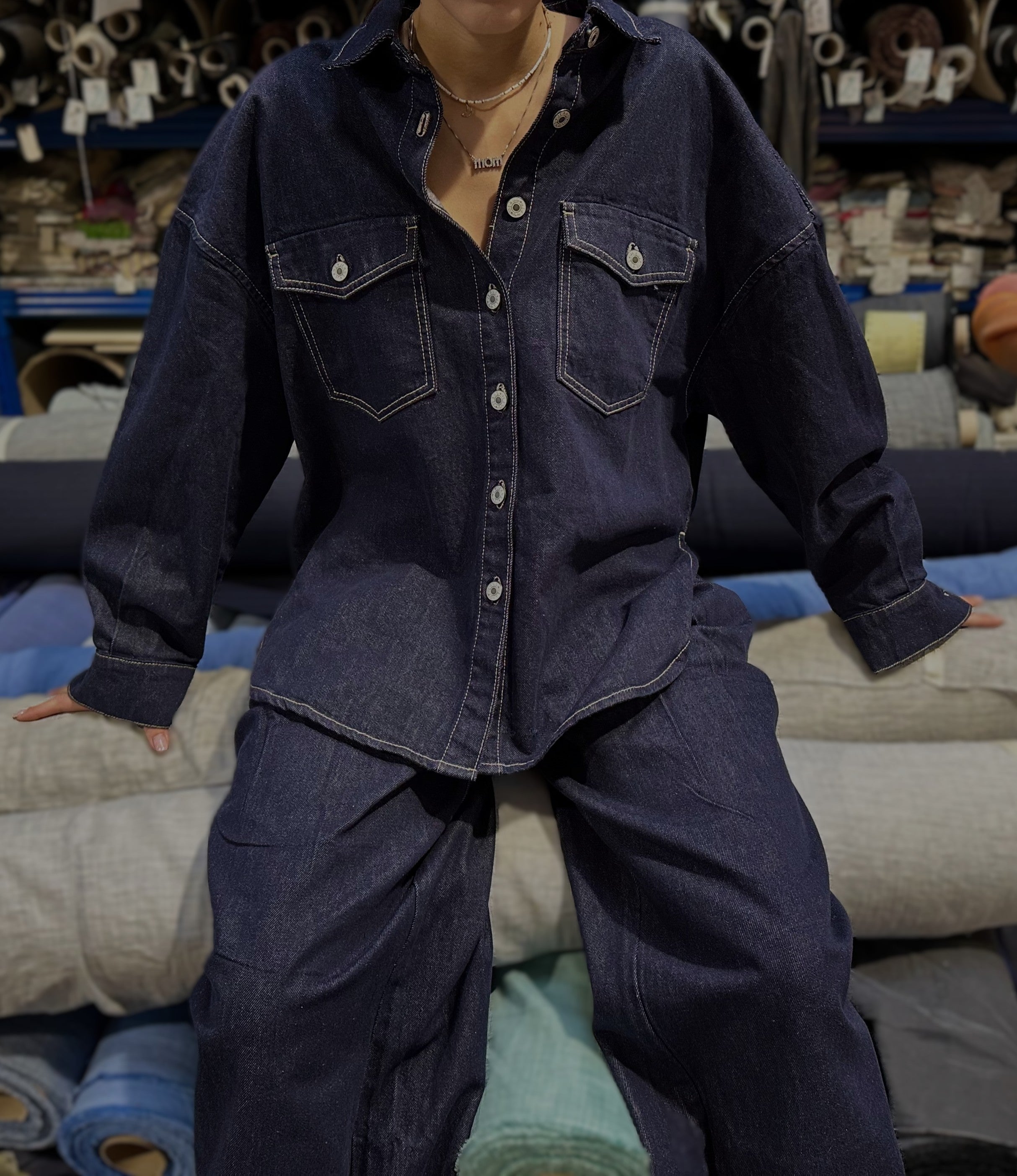 Giacca in Denim