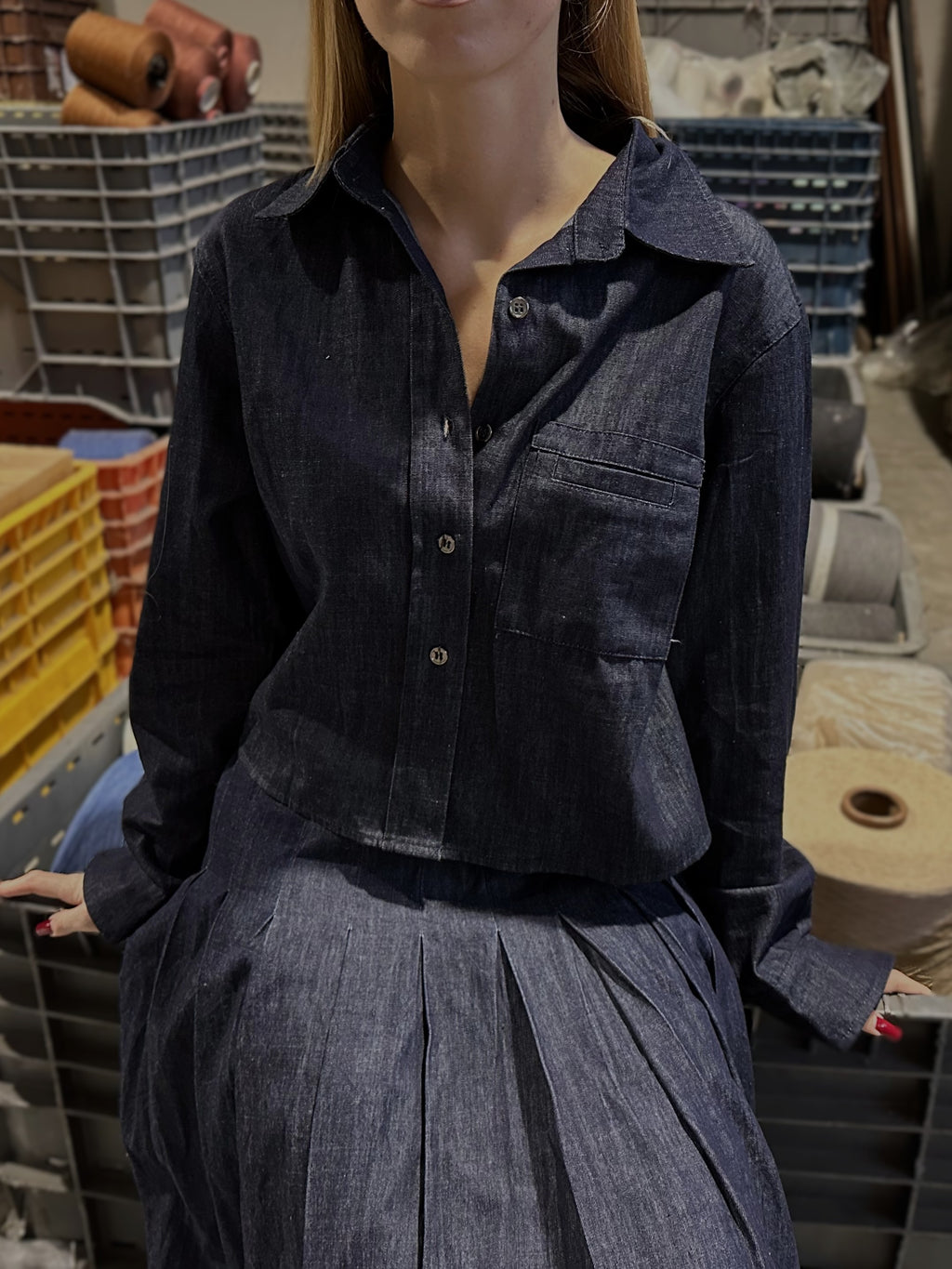 Camicia in Denim