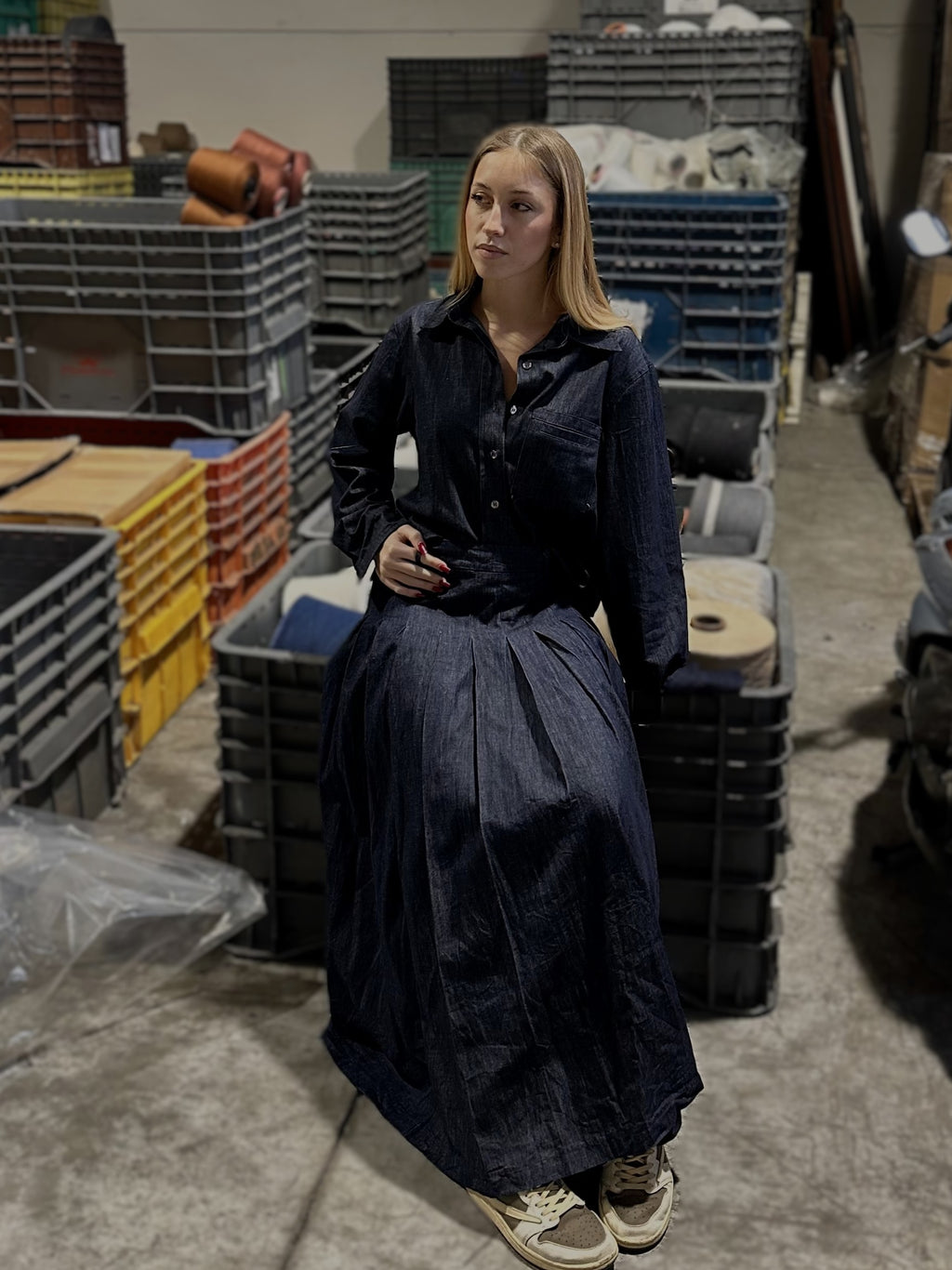 Gonna in Denim