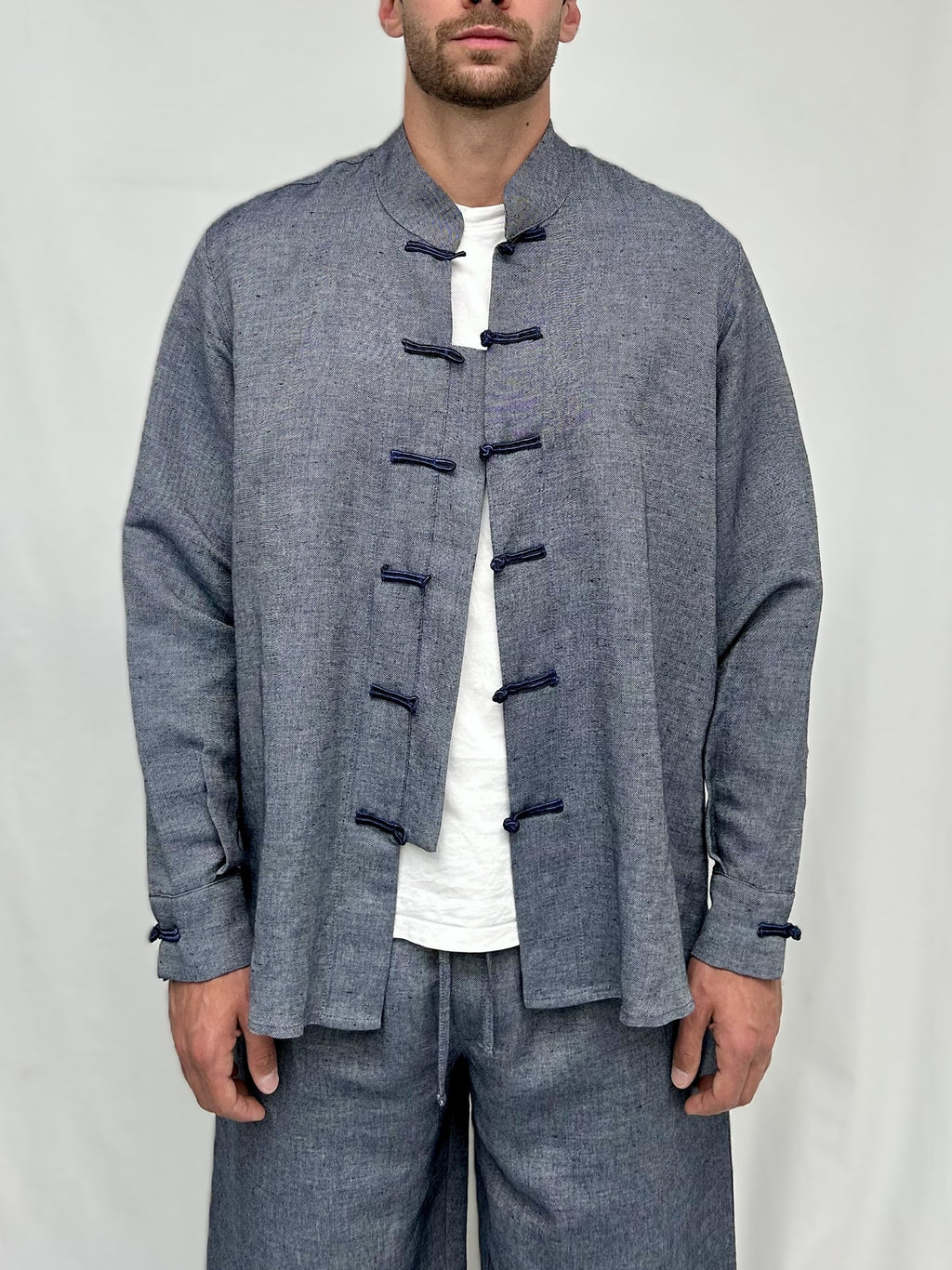 Giacca Orientale in Lino
