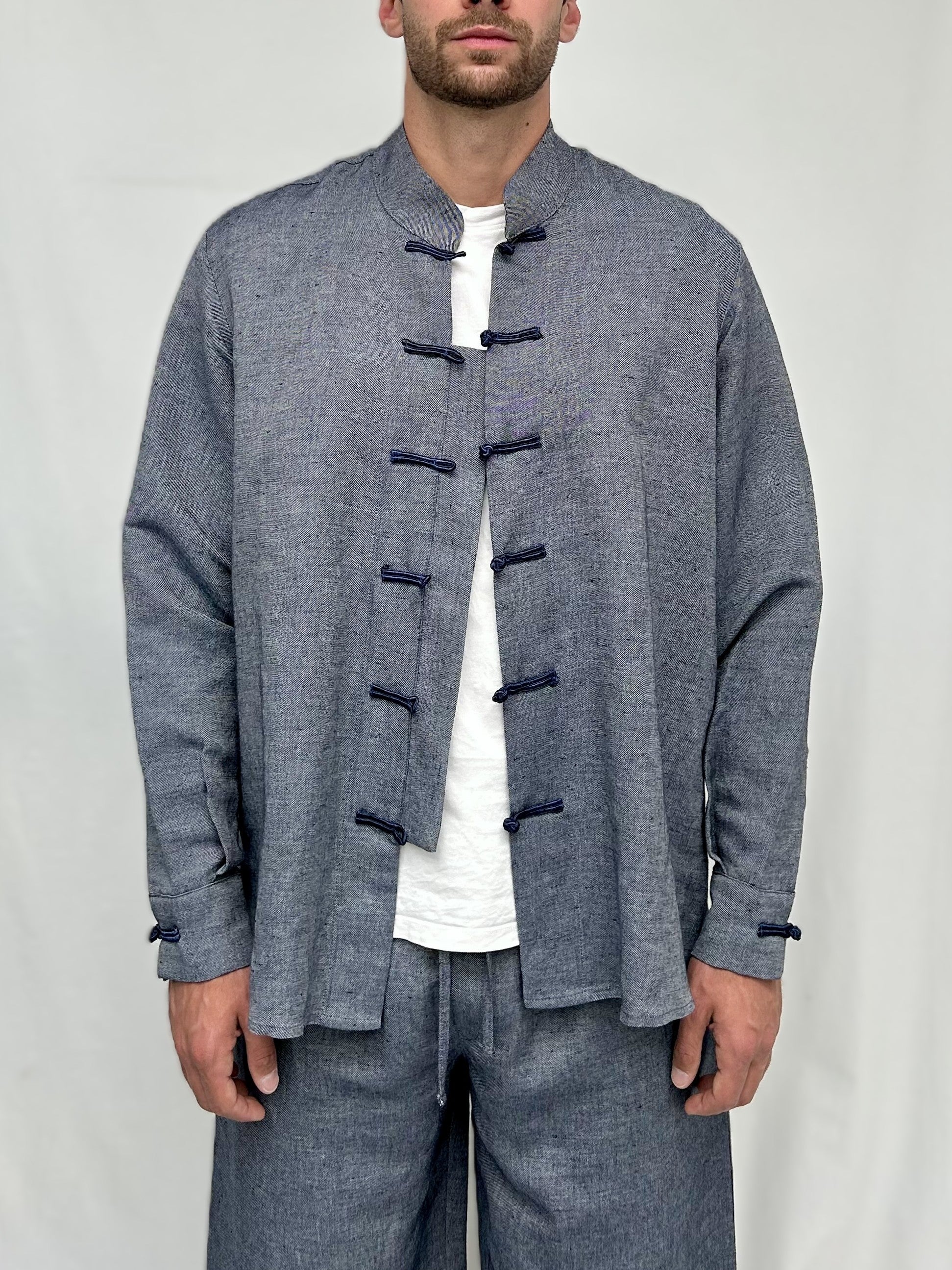 Giacca Orientale in Lino