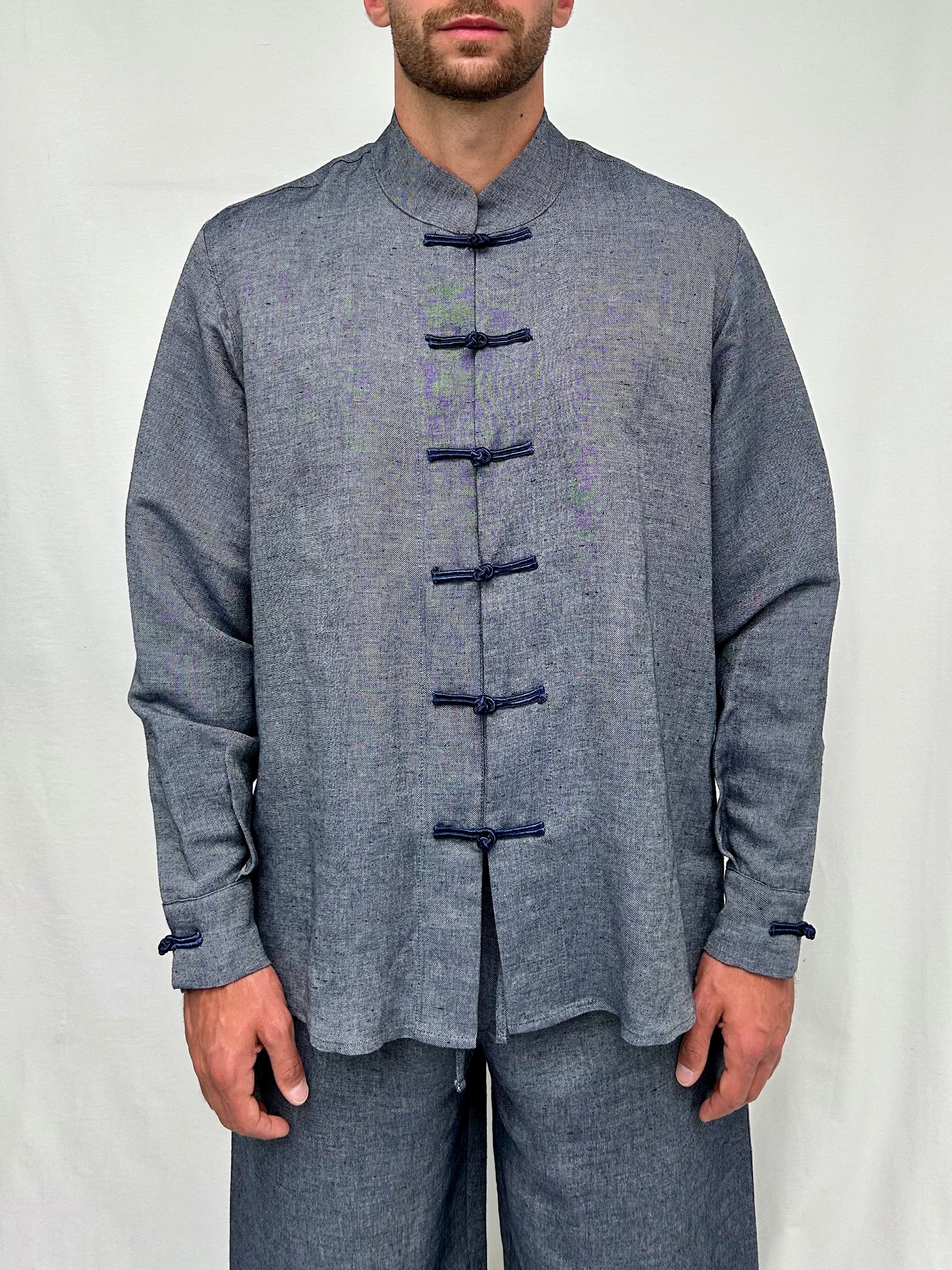 Giacca Orientale in Lino
