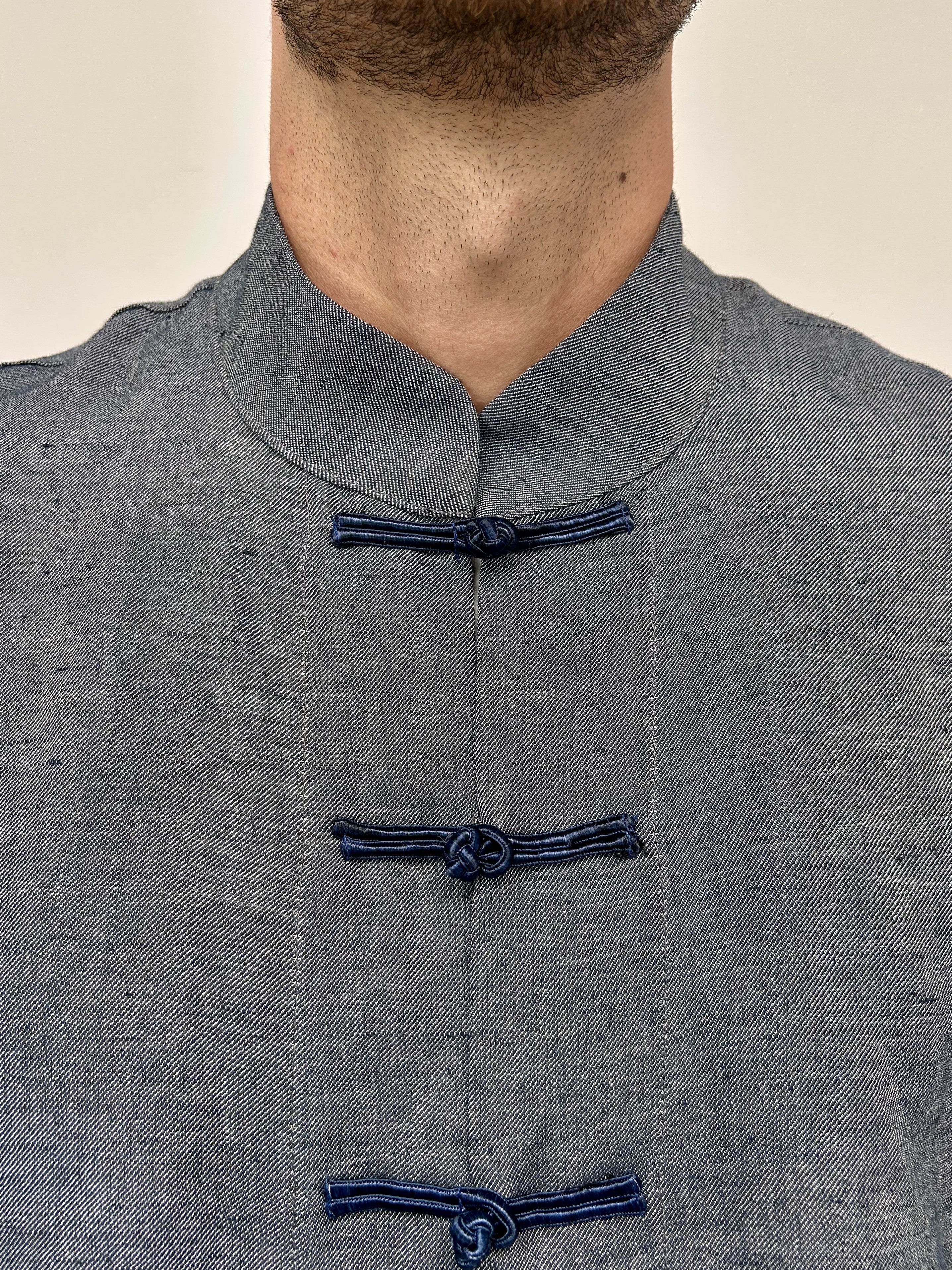 Giacca Orientale in Lino