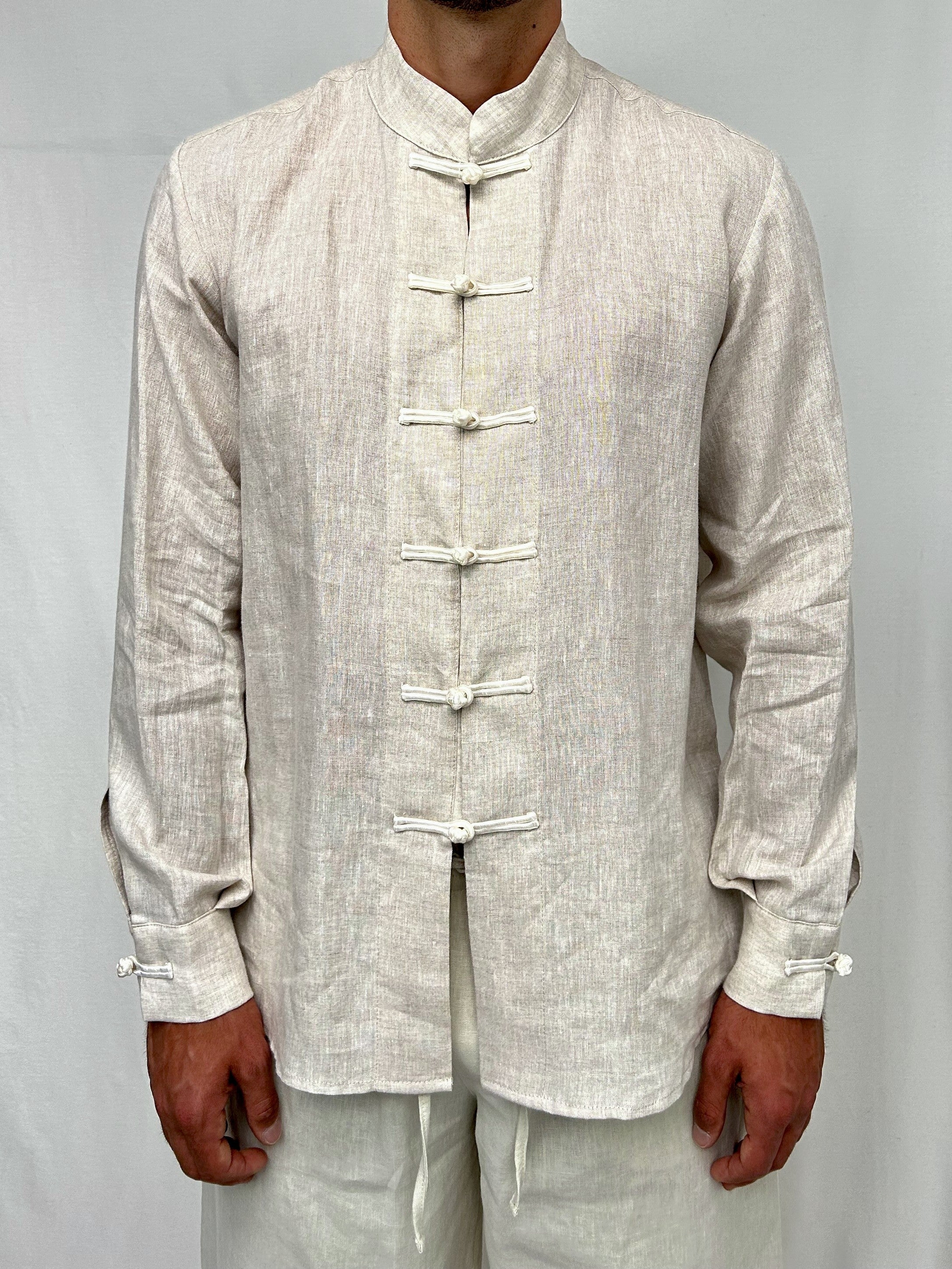 Giacca Orientale in Lino