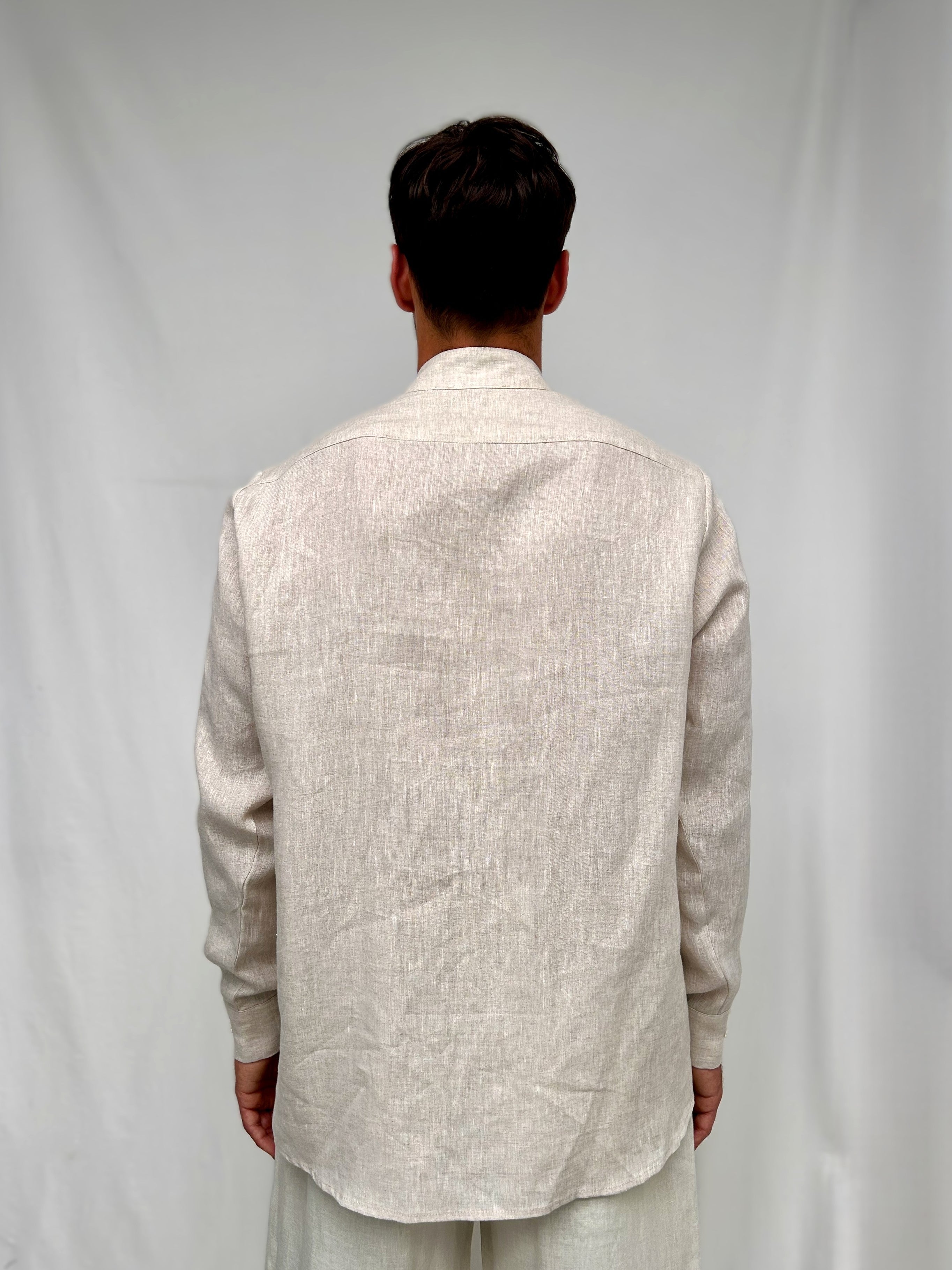Giacca Orientale in Lino