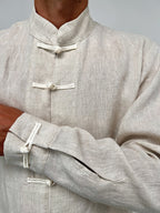 Giacca Orientale in Lino
