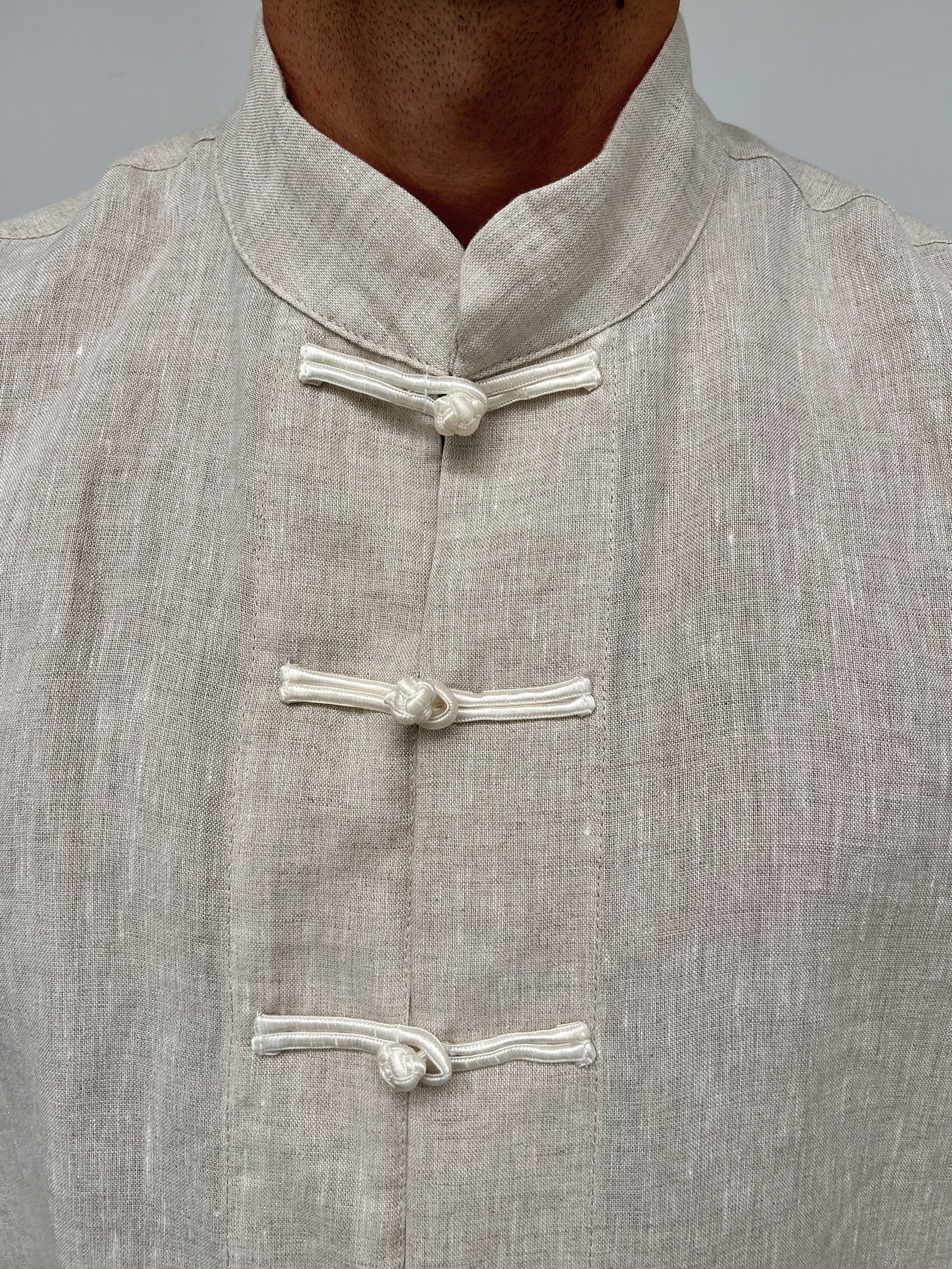 Giacca Orientale in Lino